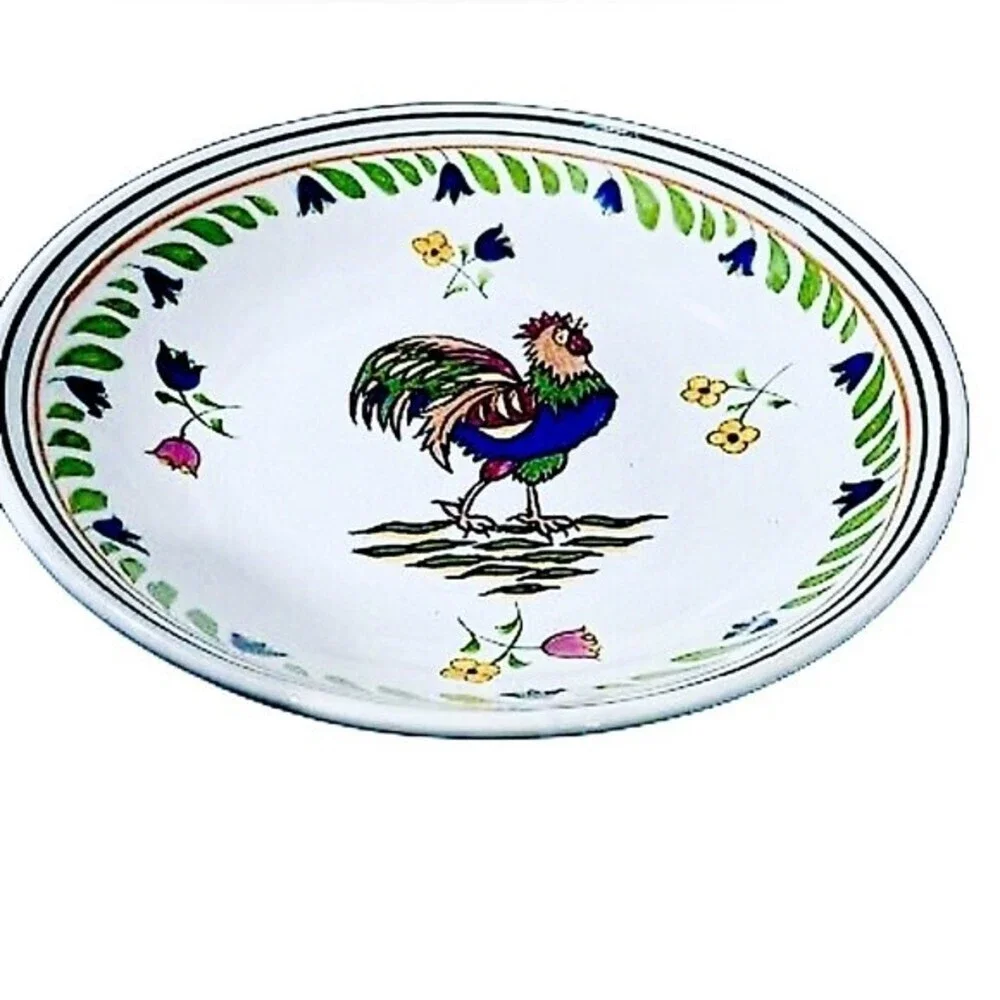 Williams Sonoma Large Rooster Pasta Serving Bowl‎